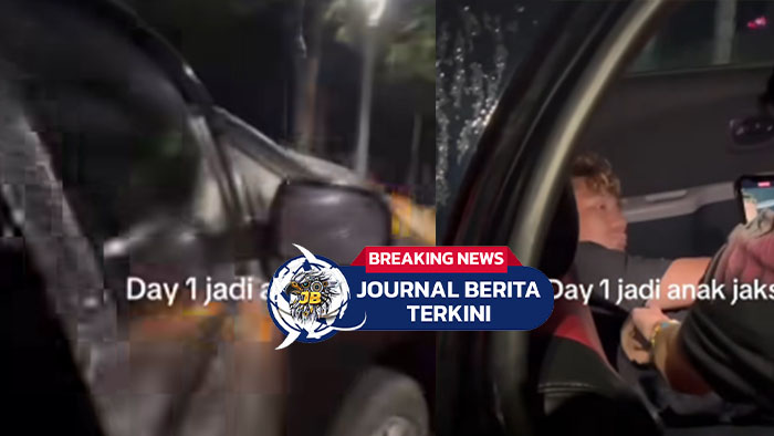 [VIDEO] Nyetir saat Mabuk Lalu Tambrak Pembatas Jalan, Anak Muda Ini Malah Ketawa-ketawa
