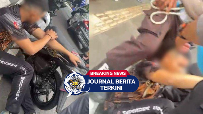 [VIDEO] Oknum Polisi Histeris Saat Dijemput Propam di Ternate, Diduga Karena Jarang Masuk Dinas