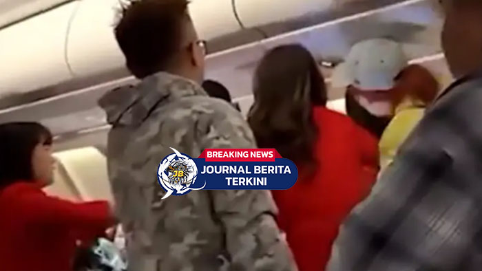 [VIDEO] Penumpang AirAsia X Terlibat Perkelahian di Udara hingga Pramugari Kewalahan Gegara Terganggu Suara Berisik