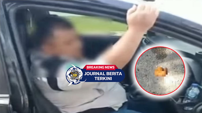 [VIDEO] Sopir BAB Sembarang di Parkiran Bandara Sepinggan, Aksinya Terekam kamera