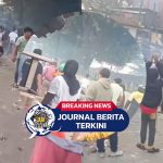 [VIDEO] Tawuran Pecah di Tanah Abang, Dua Kelompok Warga Saling Lempar Batu