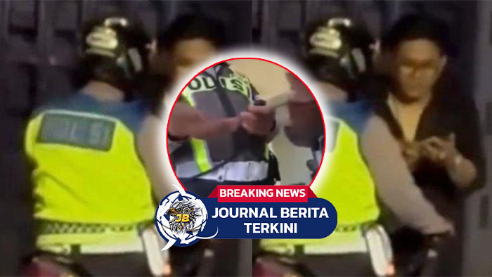 [VIDEO] Tercyduk! Momen Oknum Polisi Meminta Uang ke Warga yang Diduga Melanggar Lalu Lintas