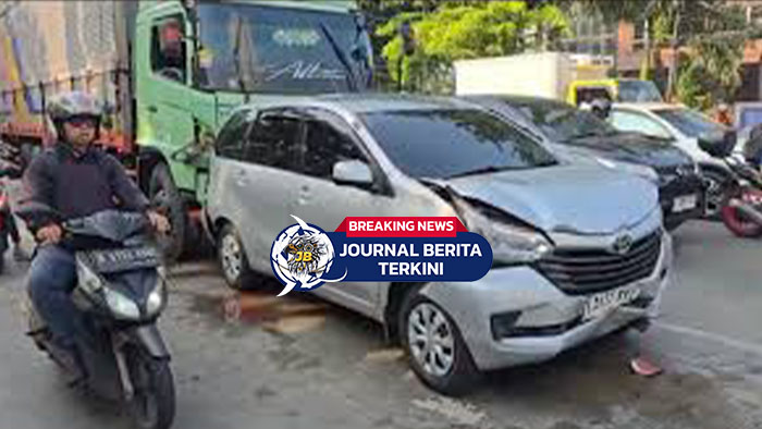 [VIDEO] Truk Box Tabrak Belasan Kendaraan di Pulogadung Jaktim, Diduga Rem Blong