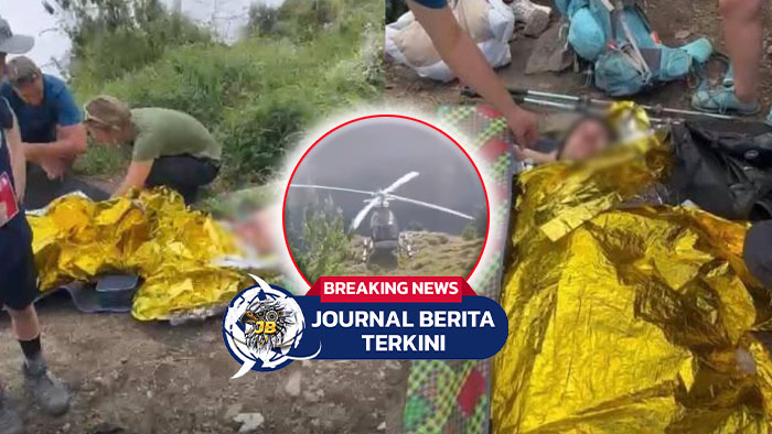 [VIDEO] WNA Asal Swiss Jatuh di Gunung Rinjani, Selamat Usai Ditolong Porter Meski Alami Patah Kaki