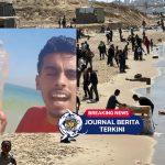 [VIDEO] Warga Palestina Terima Bantuan yang Dihanyutkan oleh Penduduk Mesir Lewat Laut