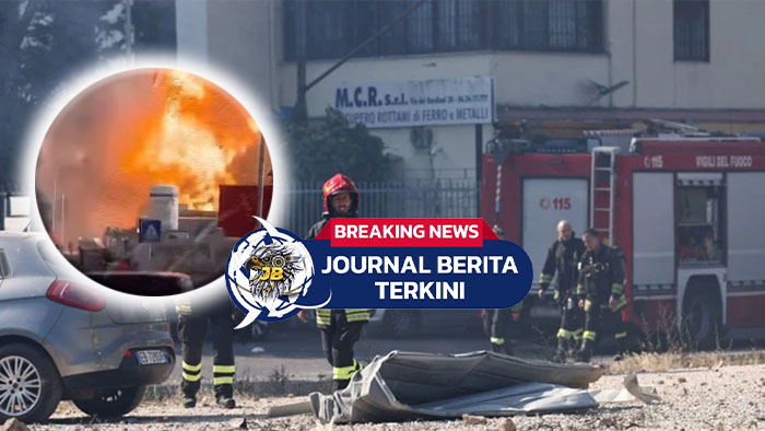 Video Detik-detik Ledakan Besar di SPBU Roma, Lebih 20 Orang Terluka