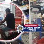 Video Preman Ini Nekat Masukkan Motor ke Dalam Minimarket, Aksinya Tuai Kecaman Warganet
