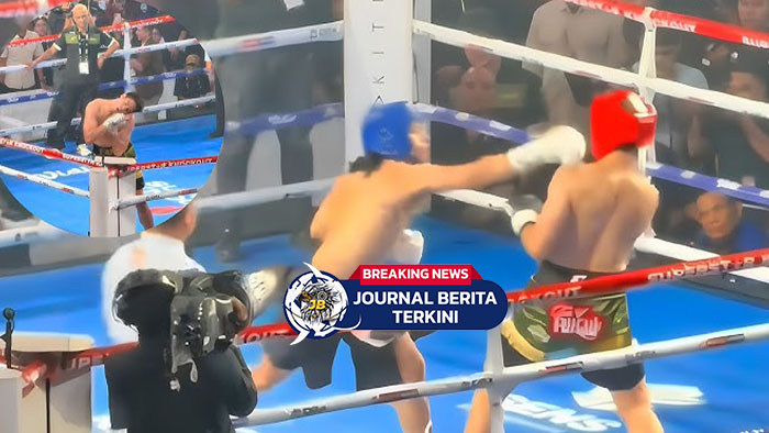 [VIDEO] Adu Jotos Cuma 38 Detik! El Rumi Menang TKO Lawan Jefri Nichol