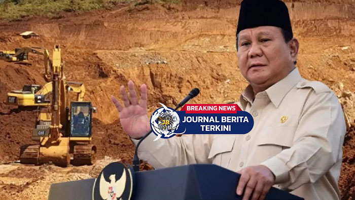 [VIDEO] Bekingi Tambang Ilegal! Prabowo Ancam Ringkus Jenderal TNI-Polri Yang Terlibat