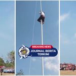 [VIDEO] Bikin Haru! Bocah SD Panjat Tiang Bendera 12 Meter Saat Upacara HUT RI ke-80