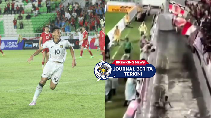 [VIDEO] Cetak Gol ke Gawang Tajikistan! Selebrasi Striker Timnas Indonesia U-17 Berujung Nyungsep ke Parit Pembatas Lapangan