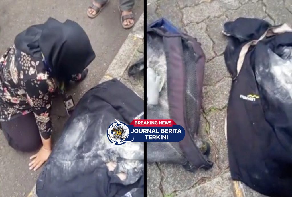 [VIDEO] Demo Rusuh di Jakarta! Emak-emak Nangis Diduga Kena Gas Air Mata Polisi, Tas hingga Laptop Bolong!
