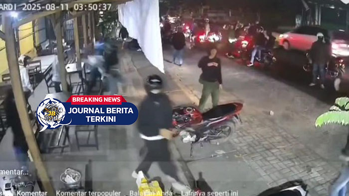 [VIDEO] Detik-Detik Gerombolan Pemuda di Pasuruan Serang Warkop Usai Hadiri HUT Arema