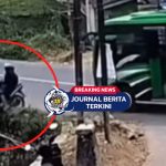 [VIDEO] Detik-detik Kecelakaan Motor Bersama 2 Bocah Nyungsep ke Kebun Milik Warga