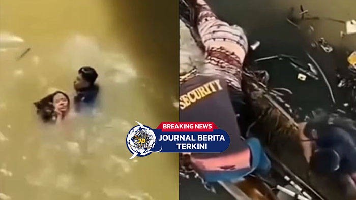 [VIDEO] Detik detik Petugas Damkar Selamatkan Wanita Nyaris Tenggelam