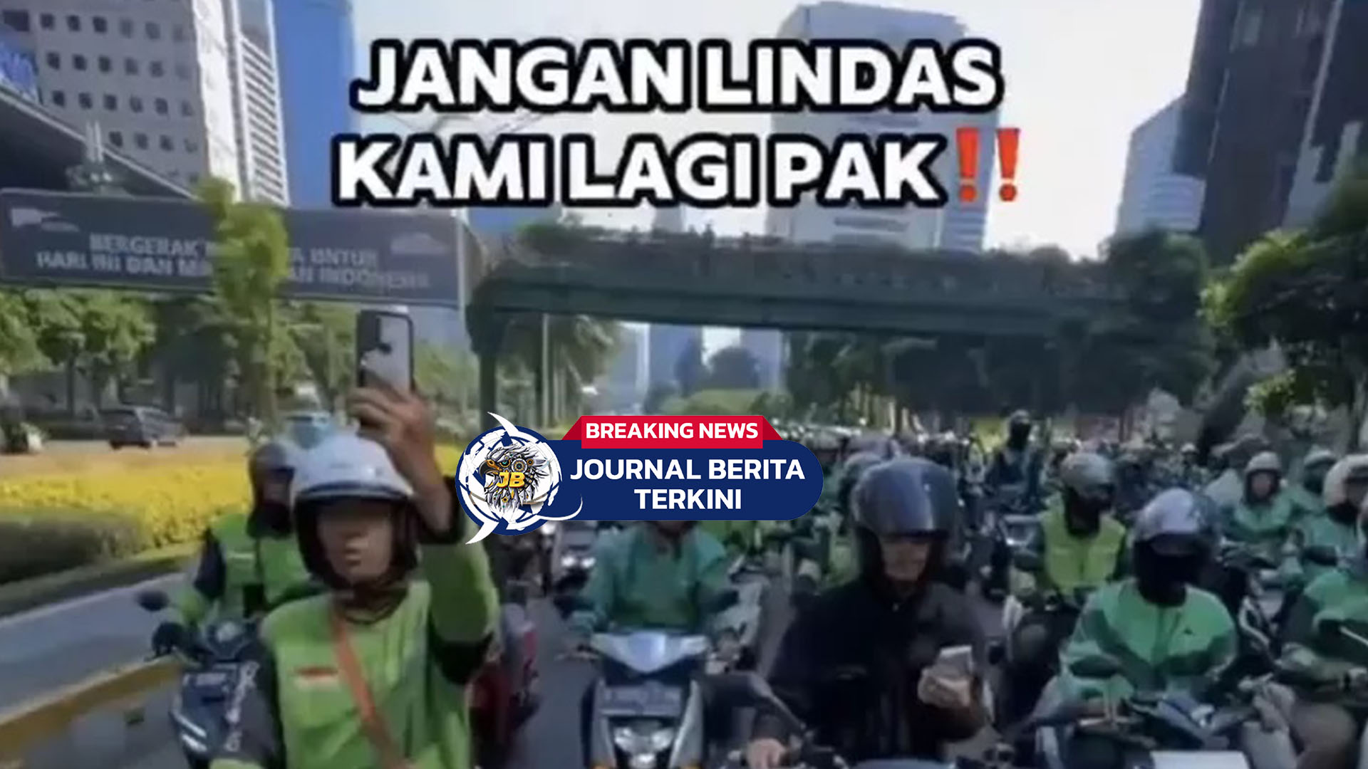 [VIDEO] Jangan Lindas Kami Lagi Pak! Seruan Ojol Imbas Insiden Affan Kurniawan Tewas Ditabrak Rantis Brimob