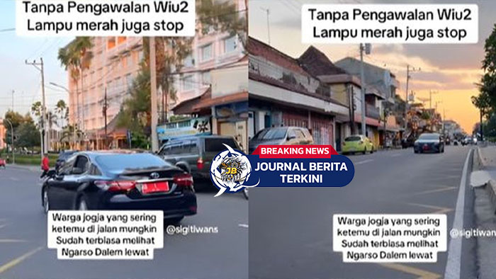 [VIDEO] Kenapa Pejabat Lain Tak Bisa Begini? Sultan HB X ke Balaikota Yogya Tanpa Patwal