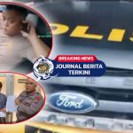 [VIDEO] Langgar Lampu Merah! Mobil Brimob Polda Riau Tabrak Motor di Pekanbaru