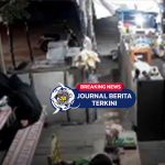 [VIDEO] Momen Seorang Pria Terekam CCTV Ambil HP Penjaga Warung Yang Terlelap