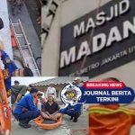 [VIDEO] Perbaiki Speaker Masjid! Warga Cimuning Terjatuh, Damkar Turun Tangan