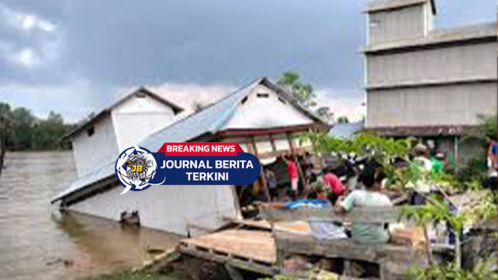 [VIDEO] Sejumlah Rumah Warga dan Sarang Walet di Tanjabtim Roboh Akibat Abrasi Sungai
