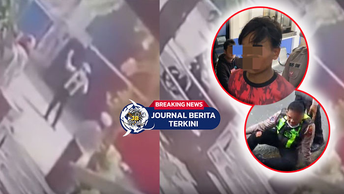 [VIDEO] Supir Masih Dibawah Umur! Polisi Lalu Lintas di Blitar Ditabrak Pikap Saat Razia