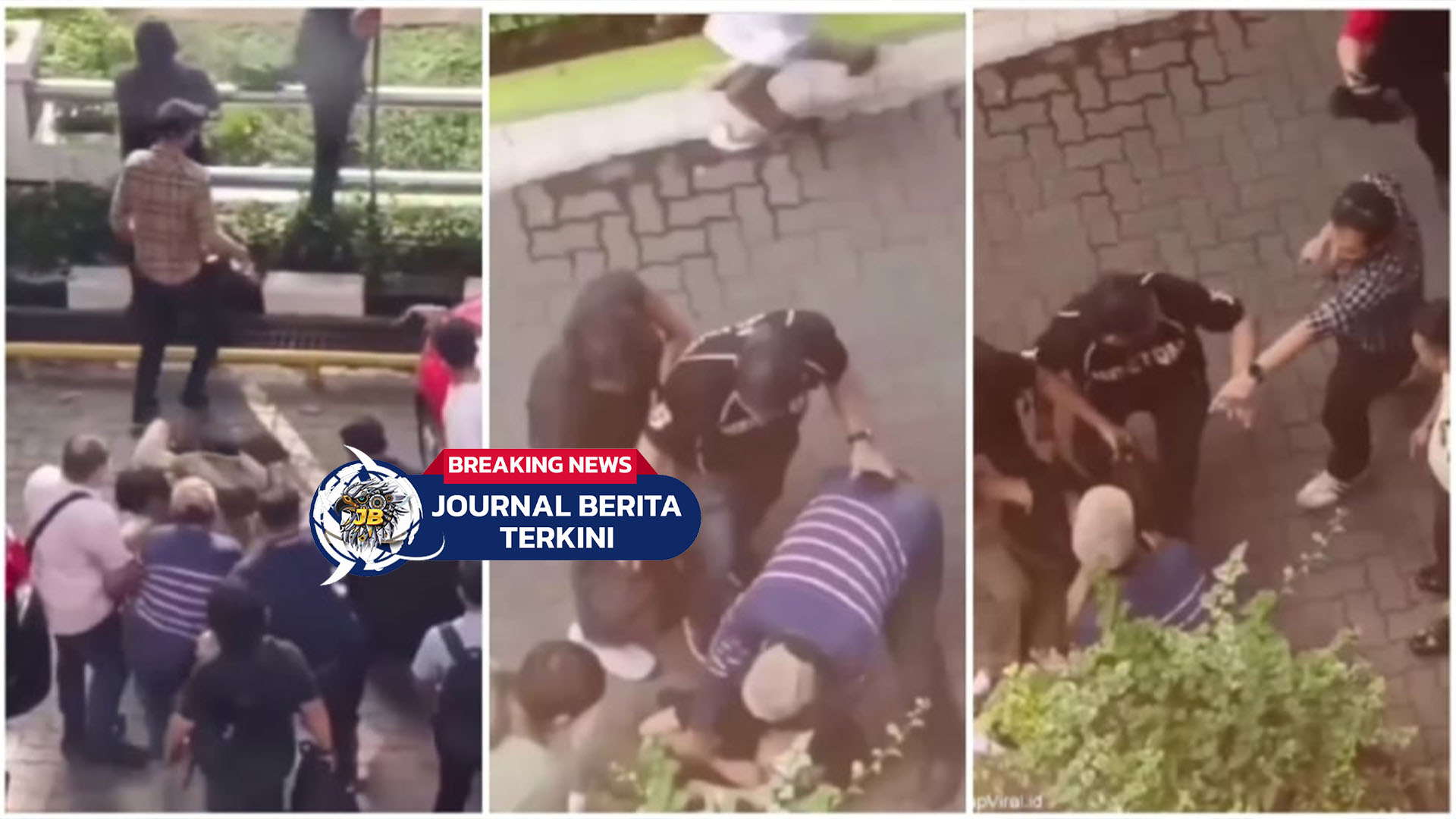 [VIDEO] Tak Manusiawi! Kepala Demonstran Diinjak Hingga Kejang-kejang Oleh Diduga Oknum Polisi