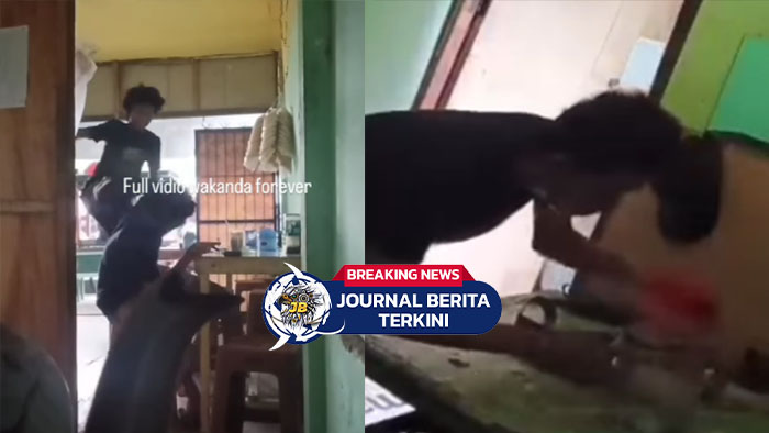 [VIDEO] Tendangan KungFu! Pedagang Ketoprak Terjang Pencuri Uang di Warungnya, Ketahuan Karena CCTV!