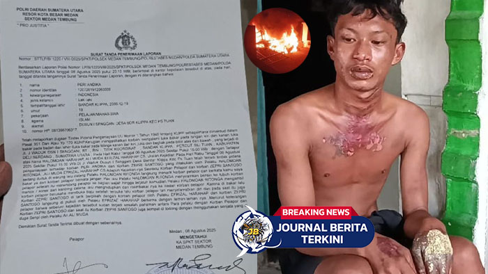[VIDEO] Tragedi Pembakaran! Kepergok Curi Ubi, Remaja di Sumut Dibakar ASN-Oknum Polisi!