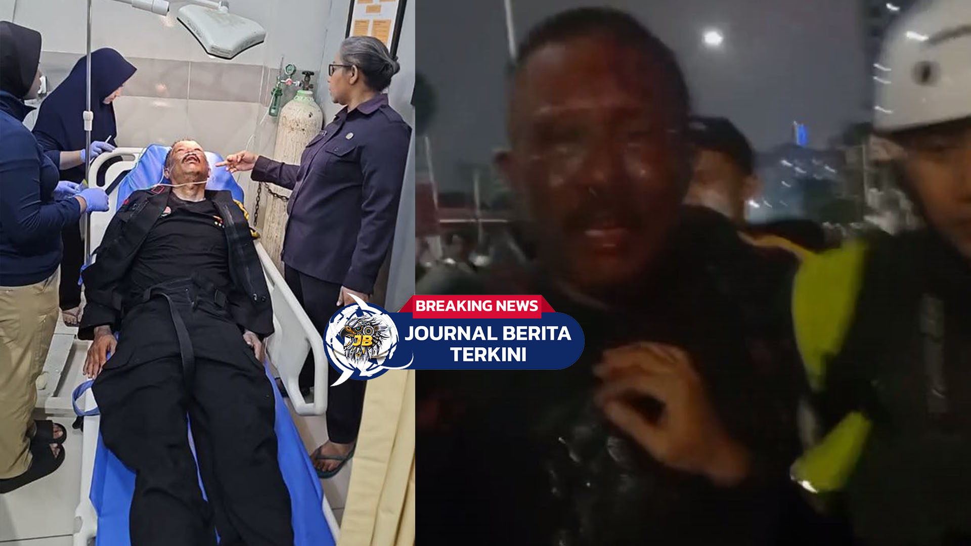[VIDEO] Video Viral Anggota Brimob Dikeroyok Massa di Pejompongan, Gegara Tertinggal Rombongan Aparat