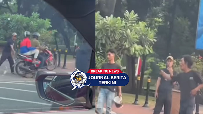 [VIDEO] Viral! Aksi Sejumlah Pemuda Buka Tutup Trotoar dan Pengutipan Uang Saat Motor Melintas Diatas Trotoar