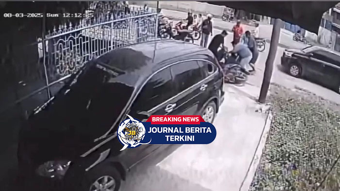 [VIDEO] Viral! Kepergok Korban, Maling di Medan Babak Belur Dihajar Massa
