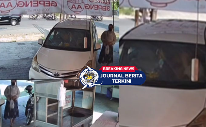 [VIDEO] Viral! Terekam CCTV Aksi Mesum Dalam Mobil Parkir Di Depan Kedai Bakso Kota Denpasar