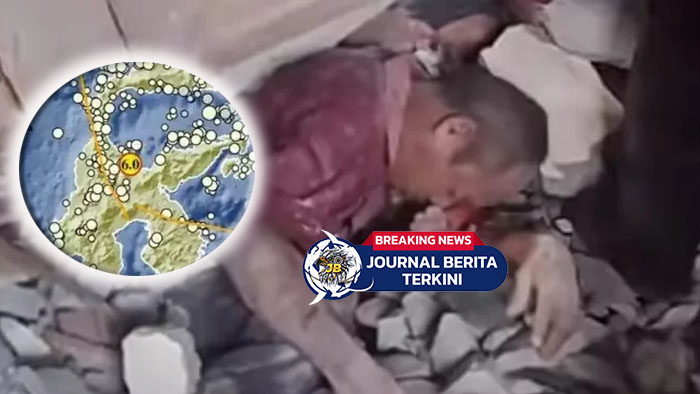 [VIDEO] Viral! Video Gereja Elim Masani Roboh Akibat Gempa Saat Jemaat Tengah Melangsungkan Ibadah Pagi