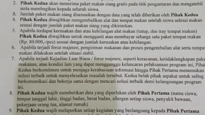 [VIDEO] Viral! Bocor Isi Perjanjian MBG Blora, Korban Keracunan Harus Dirahasiakan