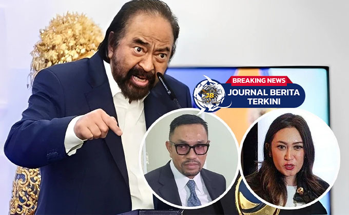 [VIDEO] Anggota DPR dari Fraksi Partai NasDem Ahmad Sahroni & nafa Urbach dicopot dari posisinya!