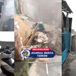 [VIDEO] Detik-Detik Bangunan Rumah di Jalan Srirejeki Timur Raya Semarang Ambruk!