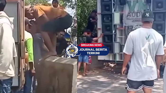 [VIDEO] Heboh! Jembatan di Jember Dirusak Gara-Gara Truk Sound Horeg Terhalang