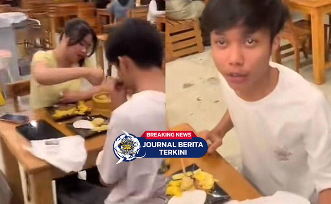 [VIDEO] Heboh! Pasangan Kepergok Selingkuh di Outlet Gacoan, Pengunjung Soraki Ramai