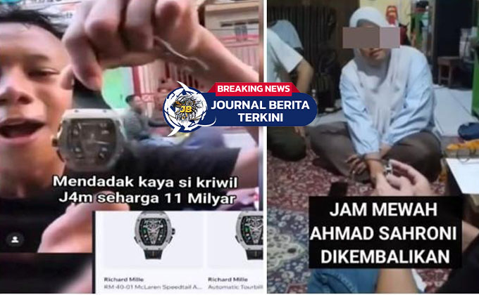 [VIDEO] Jam Tangan Rp11 Miliar Ahmad Sahroni Dikembalikan, Orang Tua Remaja ke Ketua RW