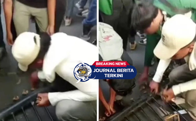 [VIDEO] Ketika Rayap Besi Ikut Demo! Pagar DPRD Sumatera Utara Di Jebol!