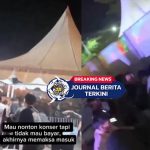 [VIDEO] Konser di Parkiran Mall Pipo Ricuh, Penonton Paksa Masuk hingga Timbulkan Korban Luka