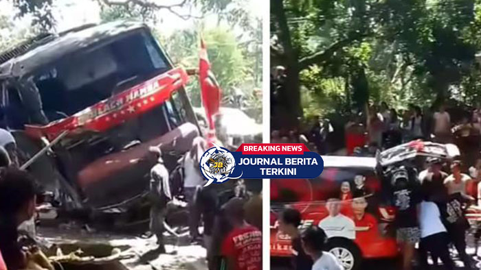 [VIDEO] Korban Tewas Laka Maut Bus Pariwisata Inds88Trans Tabrak Rumah di Jalur Bromo Jadi 8 Orang