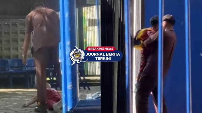 [VIDEO] Lucu! Bocah Pura-Pura Pingsan agar Digendong Satpam ke Kelas