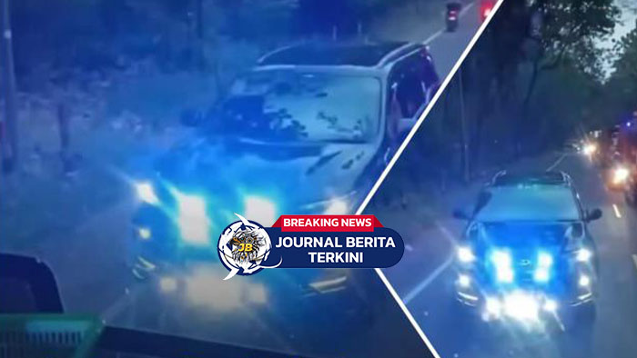 [VIDEO] Mobil Fortuner Berstrobo Arogan Lawan Arah saat Macet, Berujung Dipaksa Mundur Sopir Truk