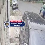 [VIDEO] Pria Berjaket Ojol Mencuri Modus Pecah Kaca Mobil, Gagal Kabur Usai Tabrak Motor
