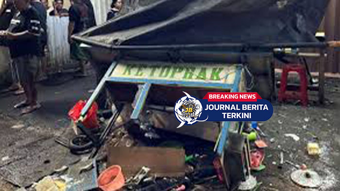 [VIDEO] Pria Rusak Gerobak-Aniaya Penjual Ketoprak di Depok Diduga Sedang Mabuk