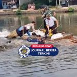 [VIDEO] Rakit Terbalik di Situ Cibeureum, Pejabat Bogor Selamat dari Insiden