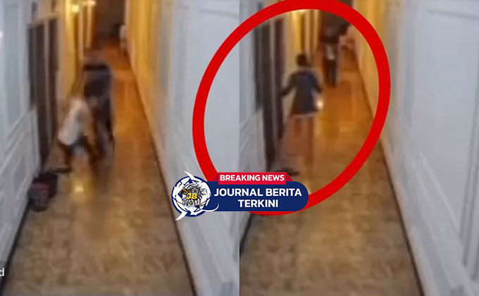 [VIDEO] Rekaman CCTV Detik-detik Wanita di Sidrap Dibunuh Dalam Kamar Wisma