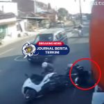 [VIDEO] Rekaman Detik-Detik Kecelakaan Pemotor Tewas Terlindas Truk Tangki Di Klaten